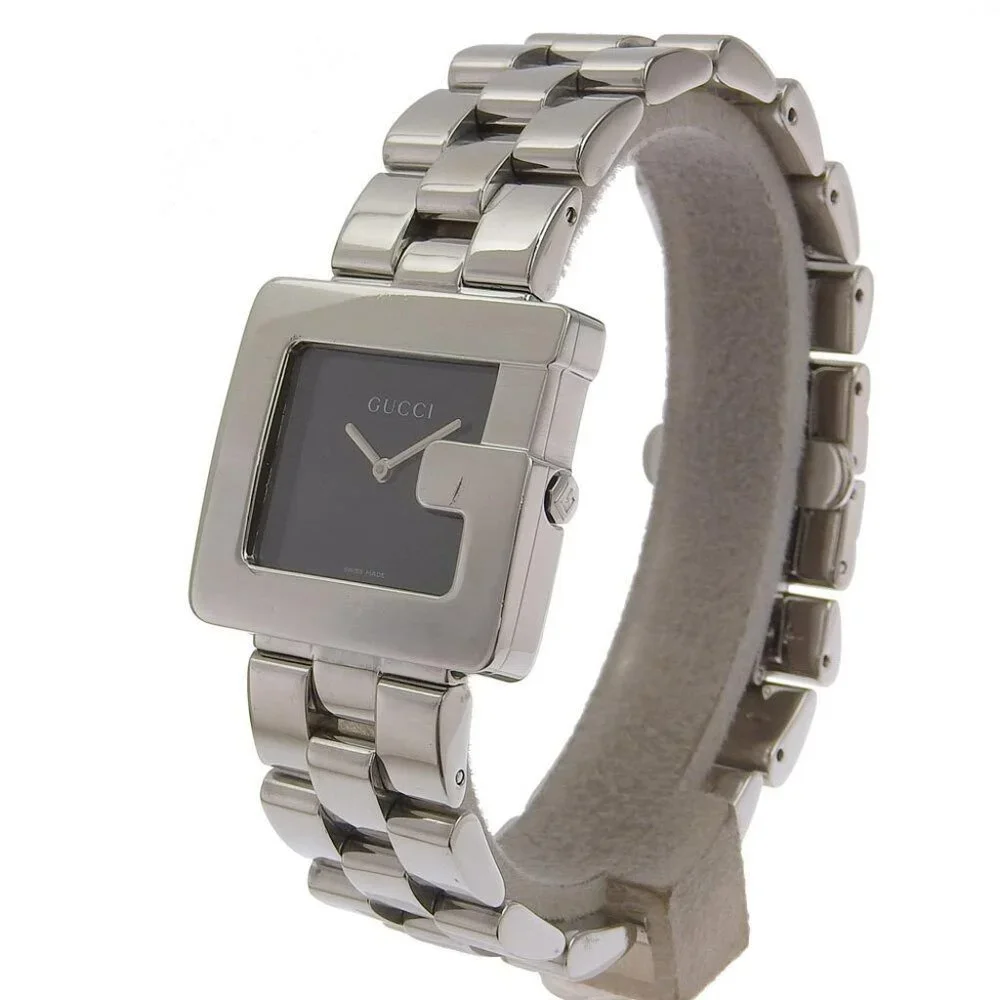 GUCCI Watches 4600L Silver Stainless Steel Quartz Analog display Women